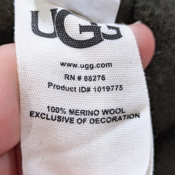 UGG Green Wool Drawstring Jogger Pants XL - Picture 8 of 10